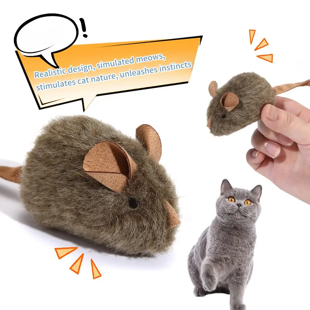 Funny Plush Mice Cat Toy Simul - огляд і ціна Catnip Interactive Plush Mouse