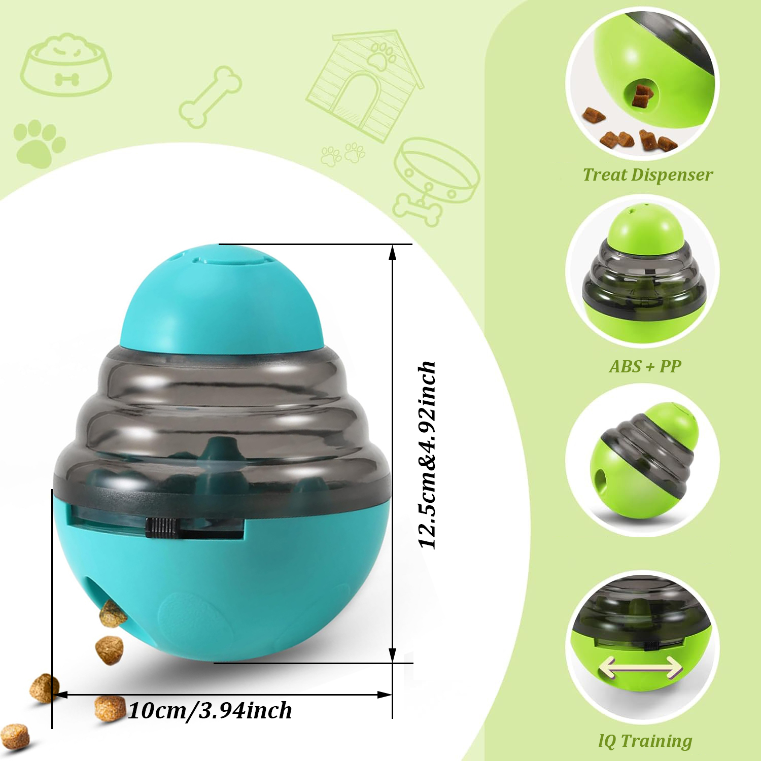 Dog Interactive Food Dispenser - огляд і ціна Dog Puzzle Feeder Toy