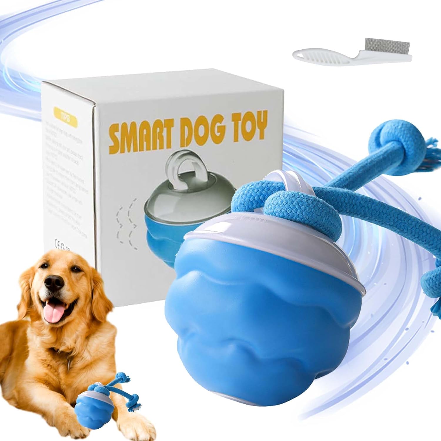 Smart Dog Toy, Automatic Movin - огляд і ціна Automatic Moving Dog Ball