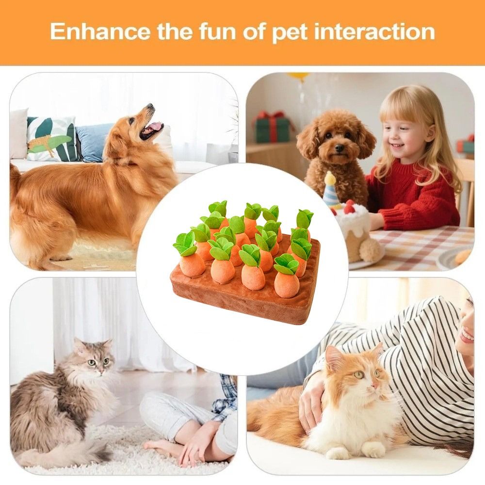 Stress Relief Carrot Snuffle M - огляд і ціна Snuffle Mat For Dogs
