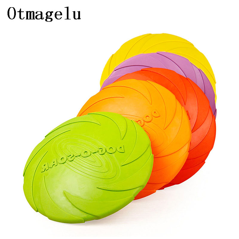 Rubber Pet Dog Flying Discs Sa - огляд і ціна Flying Disc Dog Training Toy