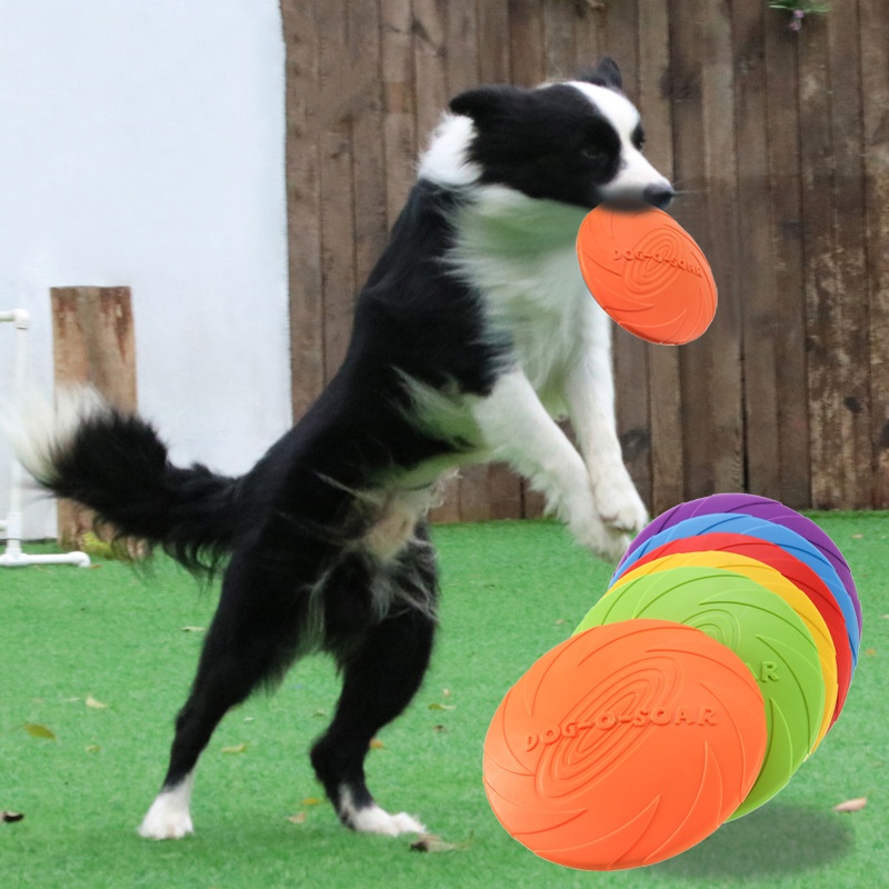 Interactive Silicone Flying Sa - огляд і ціна Flying Disc Dog Training Toy