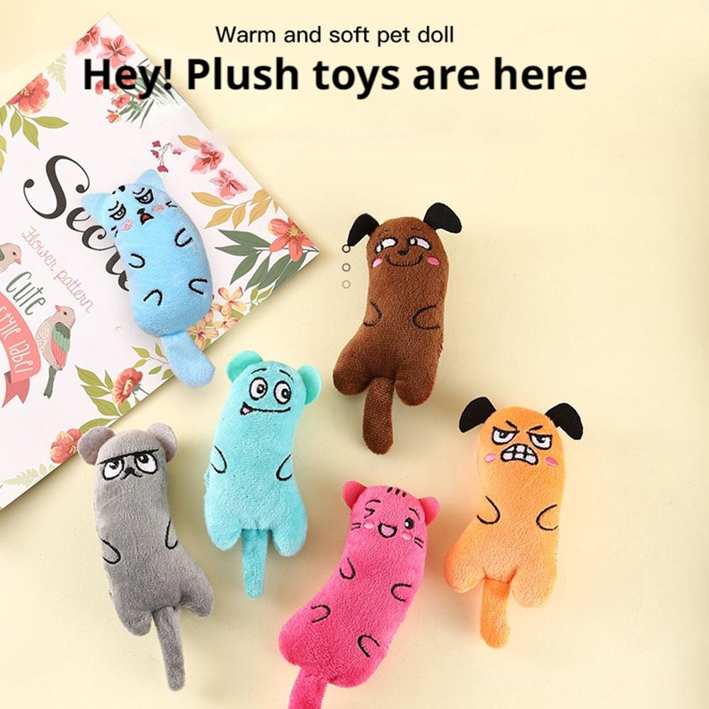 Cartoon Expression Cat Toys Pl - огляд і ціна Catnip Interactive Plush Mouse