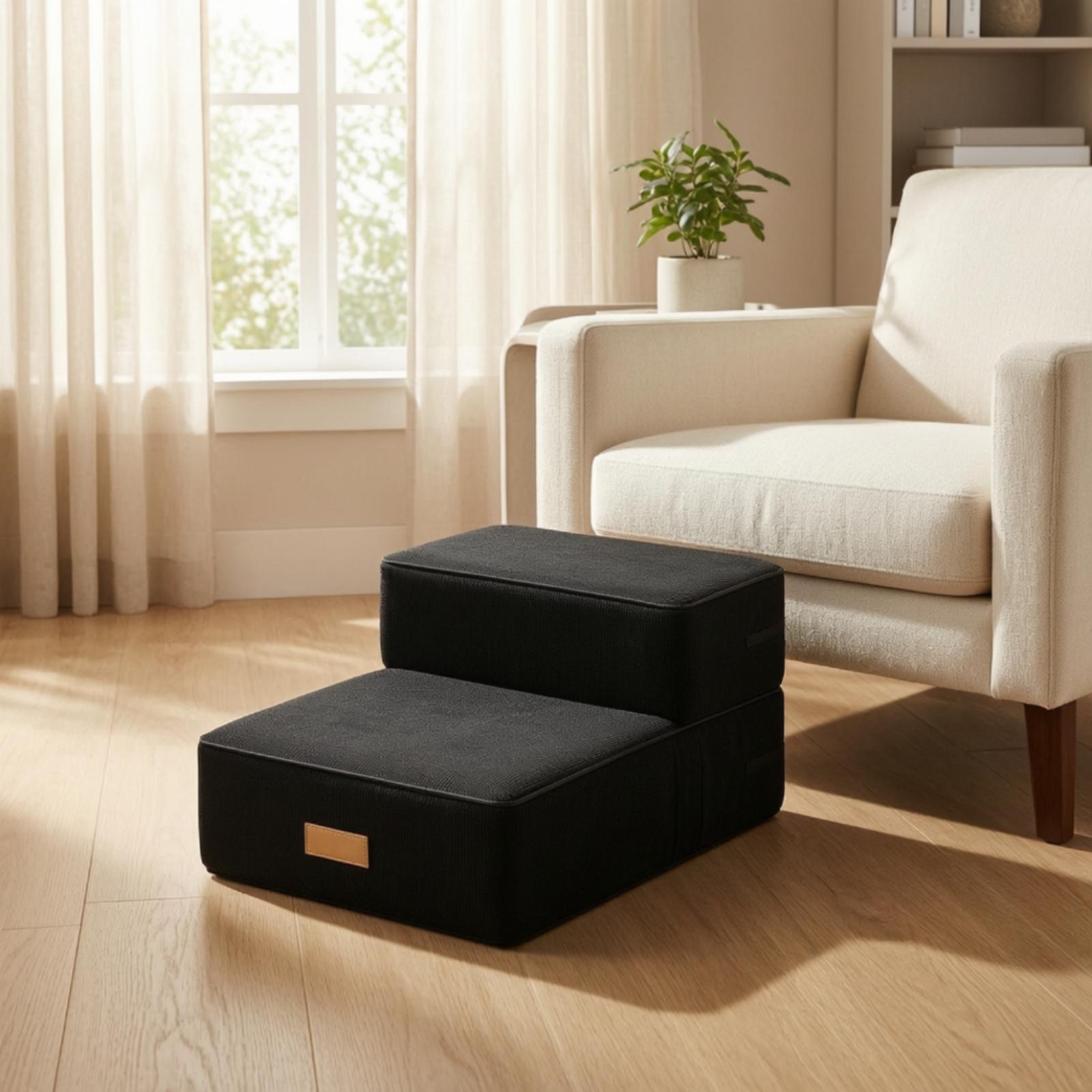 Dog Stair Ramp for Bed with Cu - огляд і ціна Pet Beds
