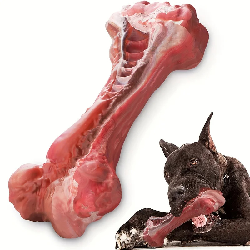Super Tough Indestructible Dog - огляд і ціна Teeth Cleaning Dog Chew Bone
