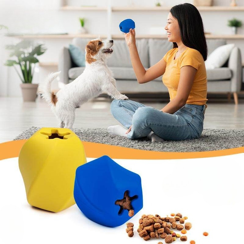 Durable Rubber Dog Treat Dispe - огляд і ціна Rubber Treat Dispensing Dog Toy