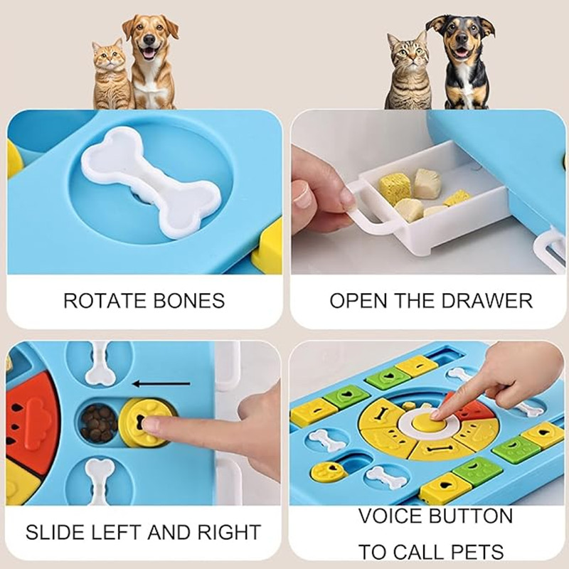 Interactive Dog Puzzle Toy for - огляд і ціна Interactive Squeaky Plush Dog Toy