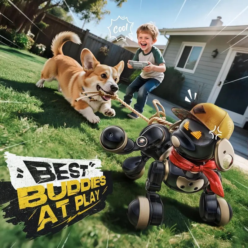 Smart Remote Control Robot Dog - огляд і ціна Dog Toys