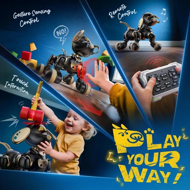 Smart Remote Control Robot Dog - огляд і ціна Dog Toys