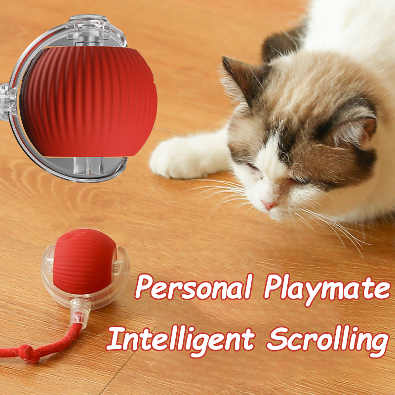 New Cat Interactive Ball Toy A - огляд і ціна Automatic Moving Dog Ball