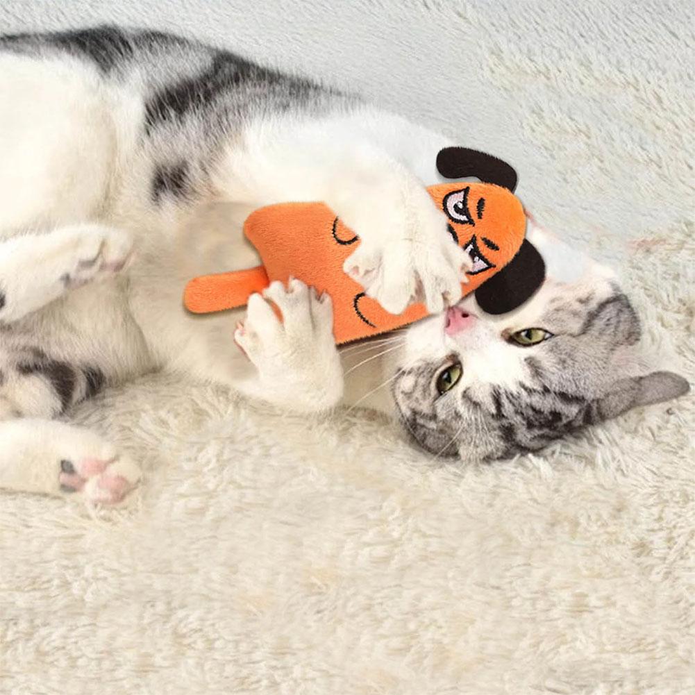 Cartoon Expression Cat Toys Pl - огляд і ціна Catnip Interactive Plush Mouse
