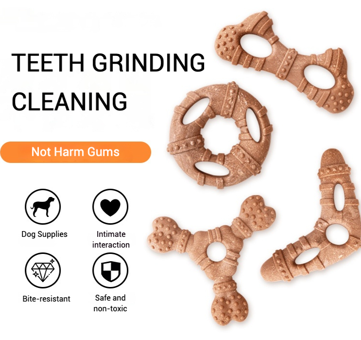 Imitation Bone Molar Dog Toy D - огляд і ціна Teeth Cleaning Dog Chew Bone