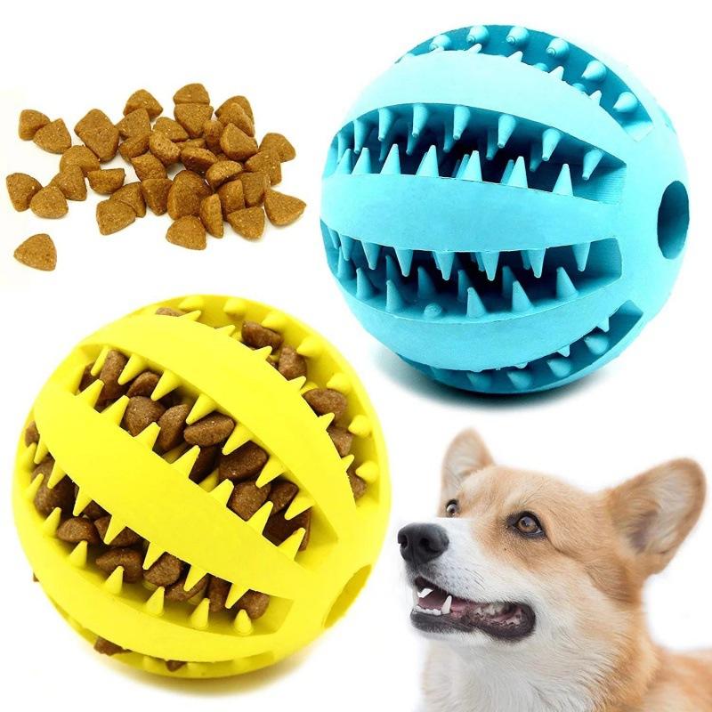 Interactive Dog Toy Ball Rubbe - огляд і ціна Rubber Treat Dispensing Dog Toy