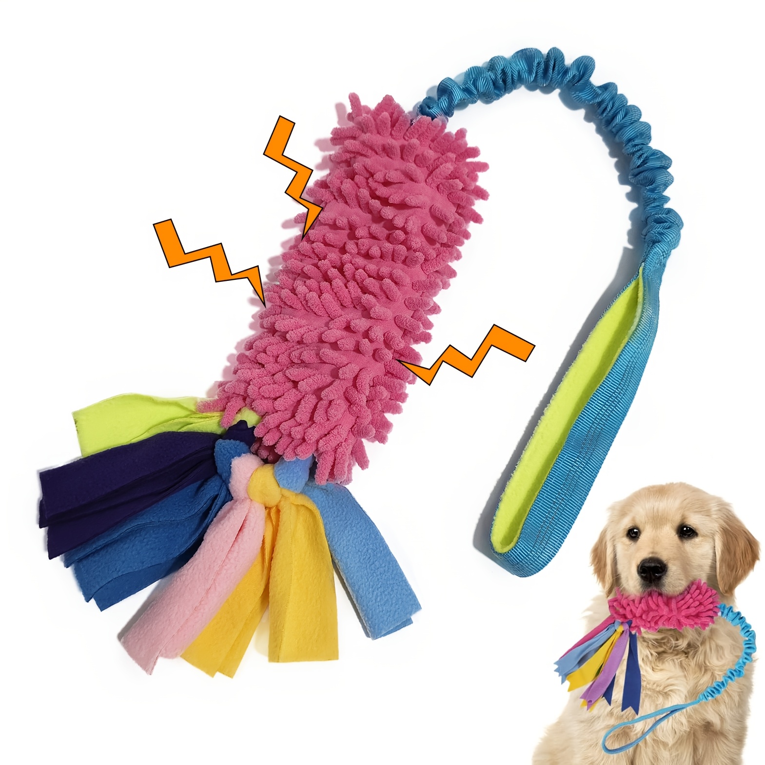 Durable Dog Toys for Aggressiv - огляд і ціна Suction Cup Dog Tug Toy