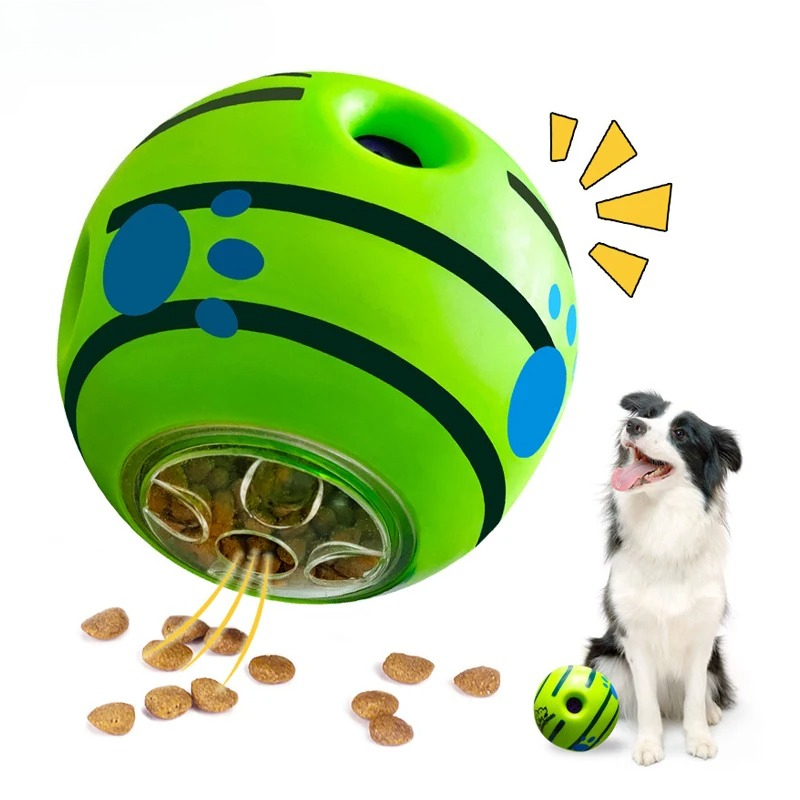 Interactive Dog Treat Ball Toy - огляд і ціна Rubber Treat Dispensing Dog Toy