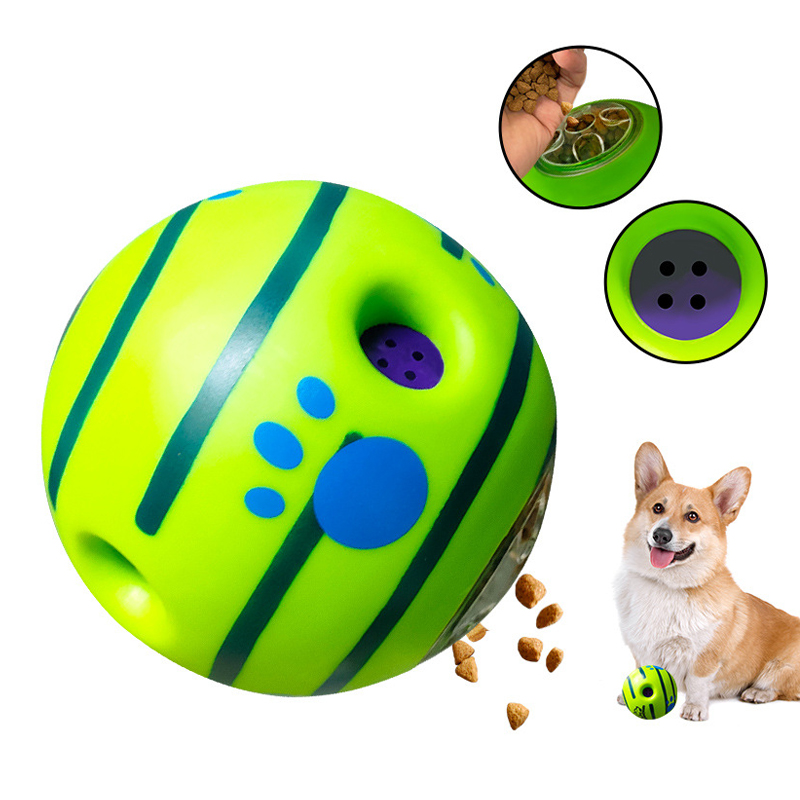 Interactive Dog Treat Ball Toy - огляд і ціна Rubber Treat Dispensing Dog Toy