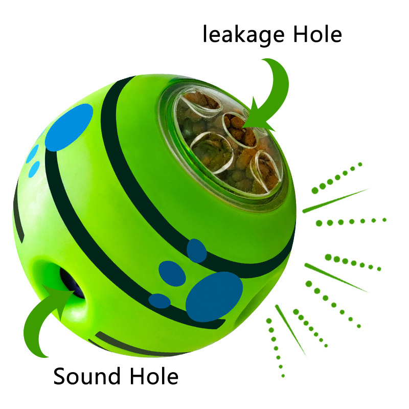 Interactive Dog Treat Ball Toy - огляд і ціна Rubber Treat Dispensing Dog Toy