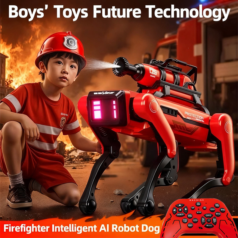 AI Robot Dog Intelligent Firef - огляд і ціна Dog Toys