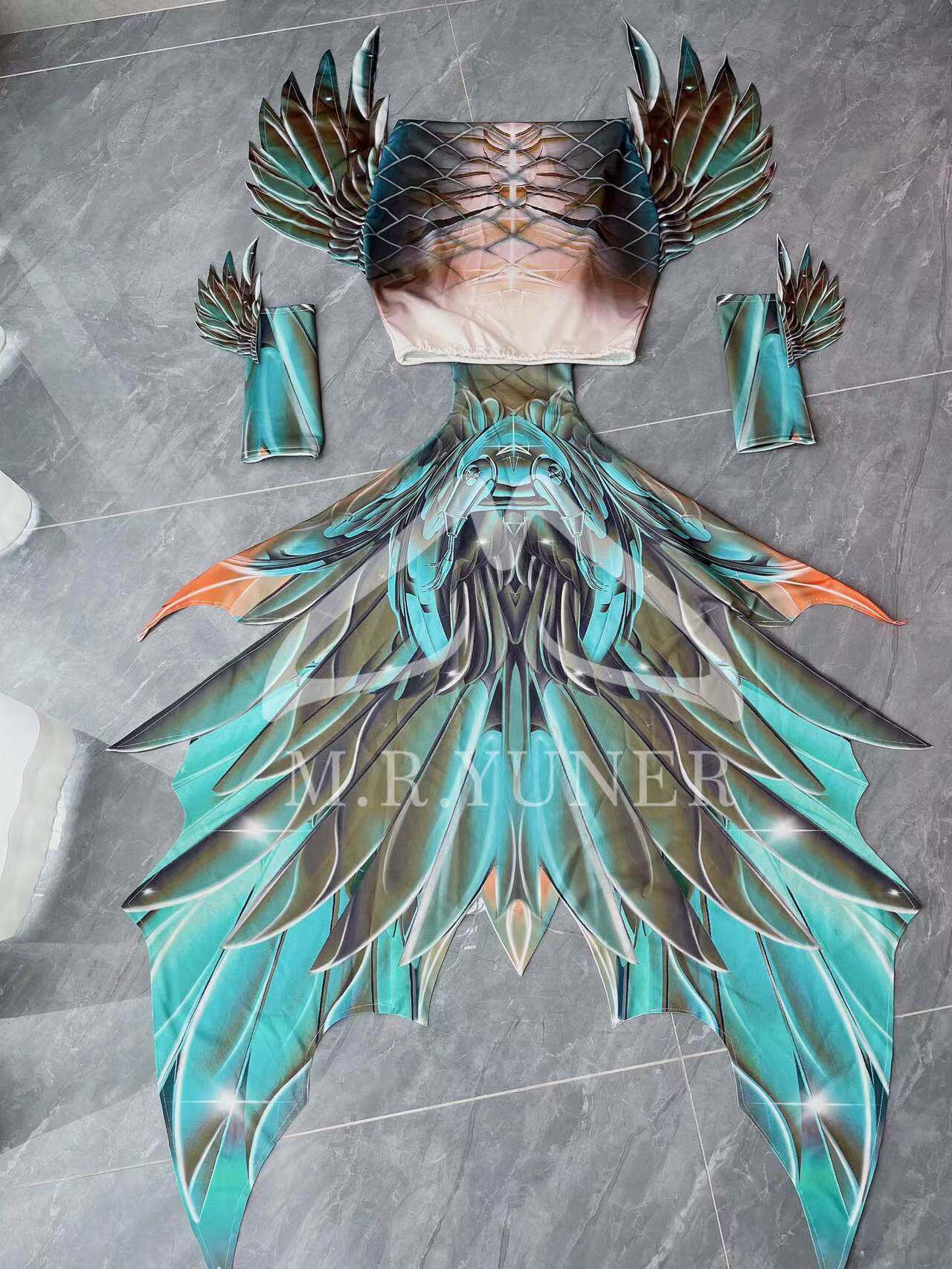 Original Mermaid Big Fish Tail - огляд і ціна Aquarium
