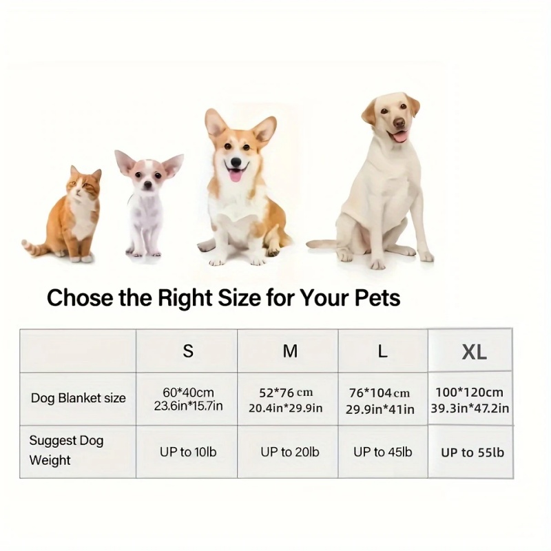 3PCS Soft Fluffy Pet Blanket C - огляд і ціна Pet Beds