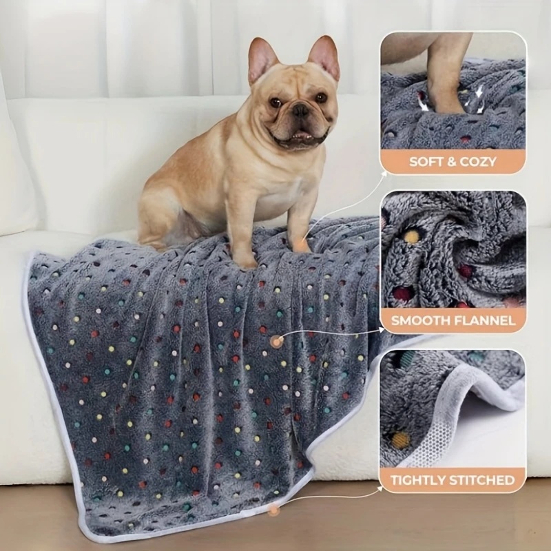 3PCS Soft Fluffy Pet Blanket C - огляд і ціна Pet Beds