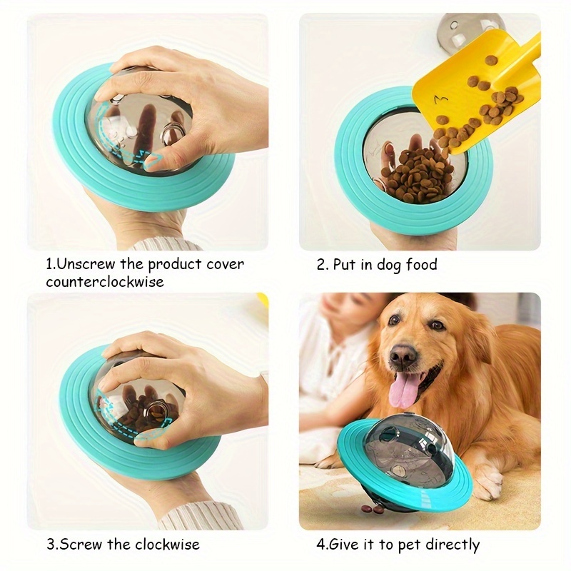 Dog Toys Slow Feeder, Treat Di - огляд і ціна Dog Puzzle Feeder Toy