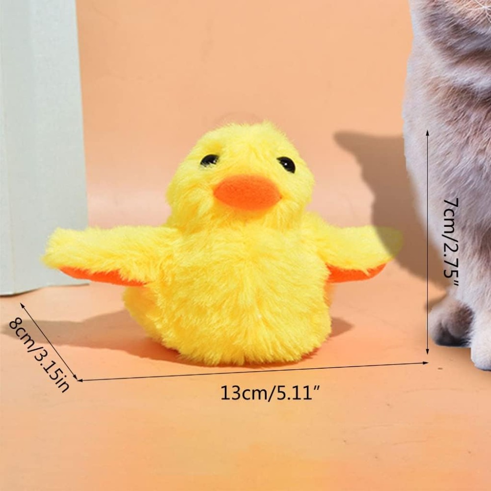 Electric Duck Cat Toy Interact - огляд і ціна Catnip Interactive Plush Mouse
