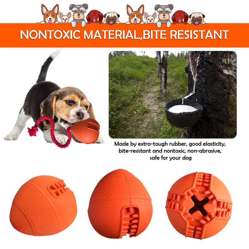 Benepaw Interactive Dog Toys E - огляд і ціна Rubber Treat Dispensing Dog Toy
