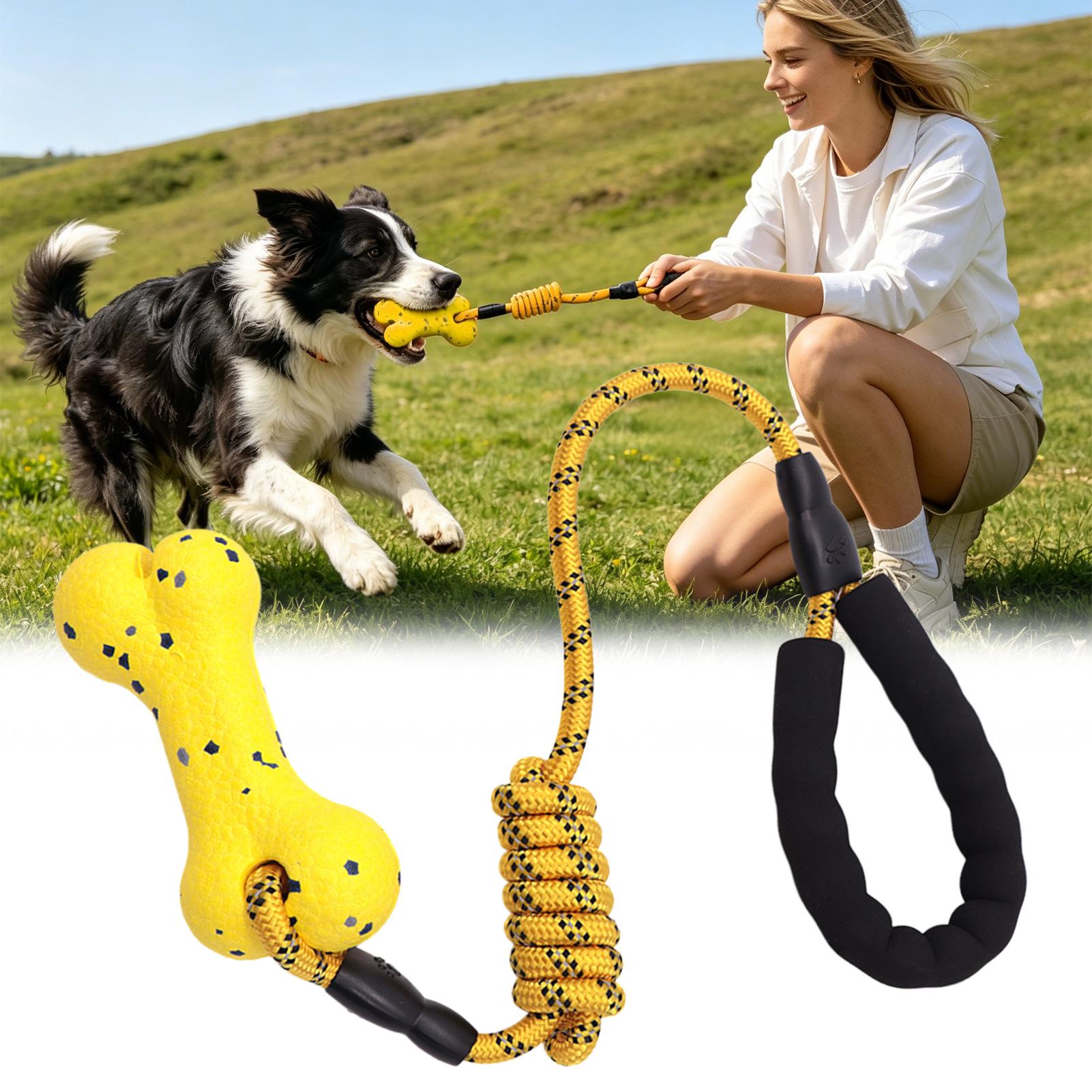 Tug Of War Dog Toy Interactive - огляд і ціна Dog Rope Toy Aggressive Chewers