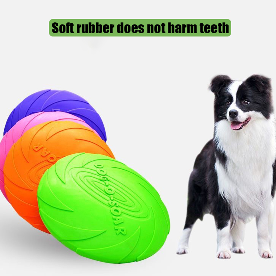Large Dog Golden Fur Pet Flyin - огляд і ціна Flying Disc Dog Training Toy
