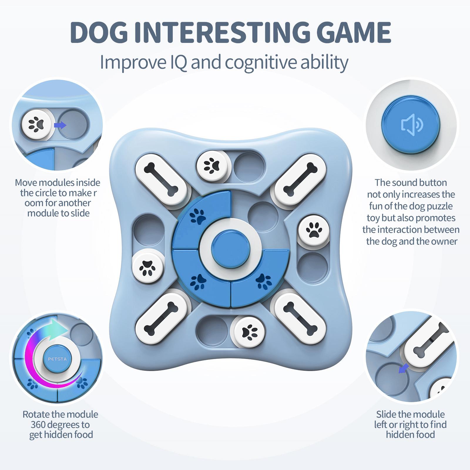 Dog Toys Slow Feeder Interacti - огляд і ціна Dog Puzzle Feeder Toy