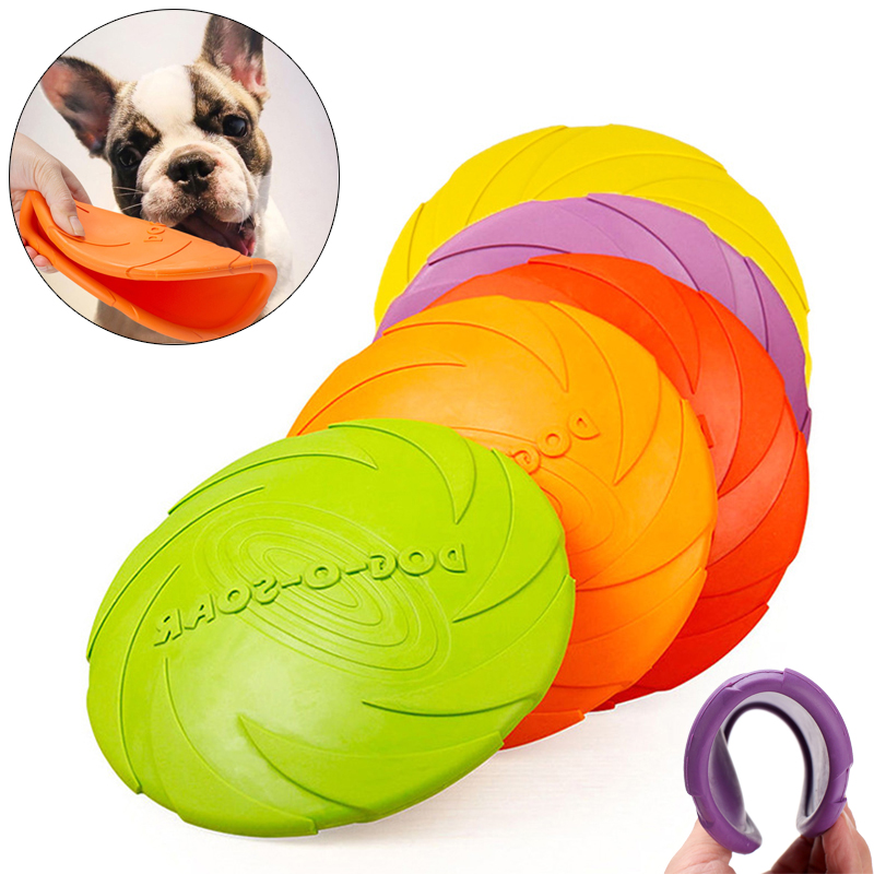 TPR Big Dog Training Toy Flyin - огляд і ціна Flying Disc Dog Training Toy