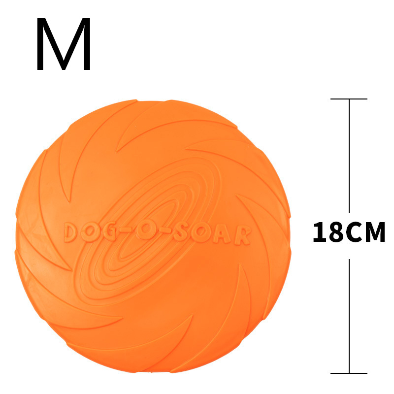TPR Big Dog Training Toy Flyin - огляд і ціна Flying Disc Dog Training Toy